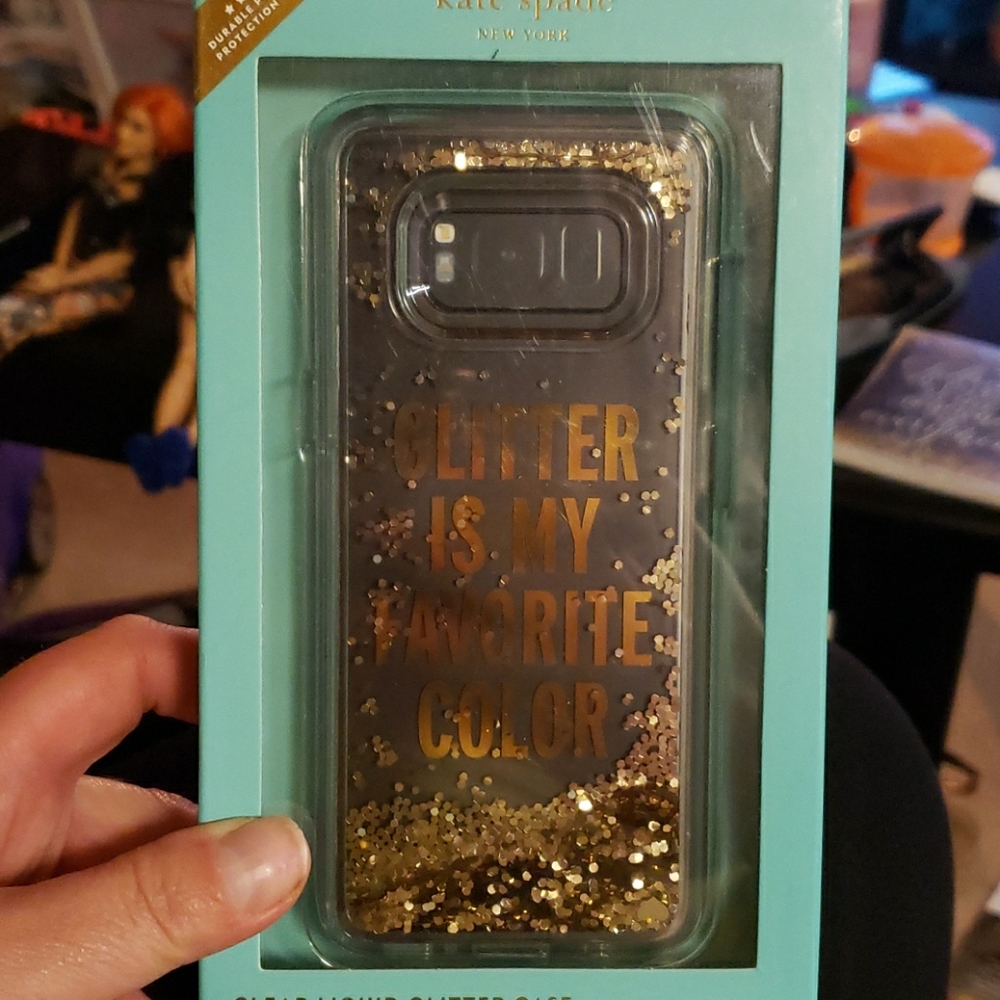 Samsung Galaxy S8 Kate Spade Liquid Glitter Case